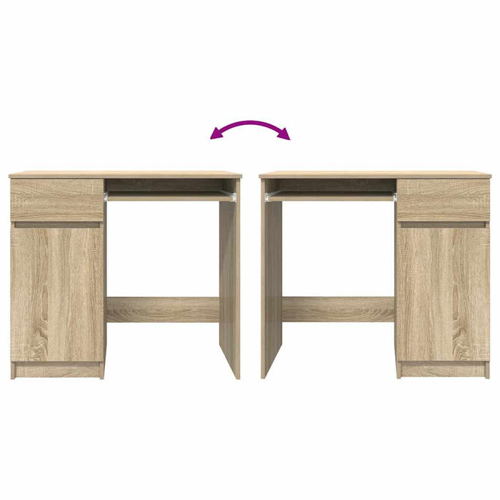 Birou Stejar Sonoma 86x49x76 cm Lemn prelucrat - WALTI WALTI