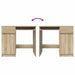 Birou Stejar Sonoma 86x49x76 cm Lemn prelucrat - WALTI WALTI