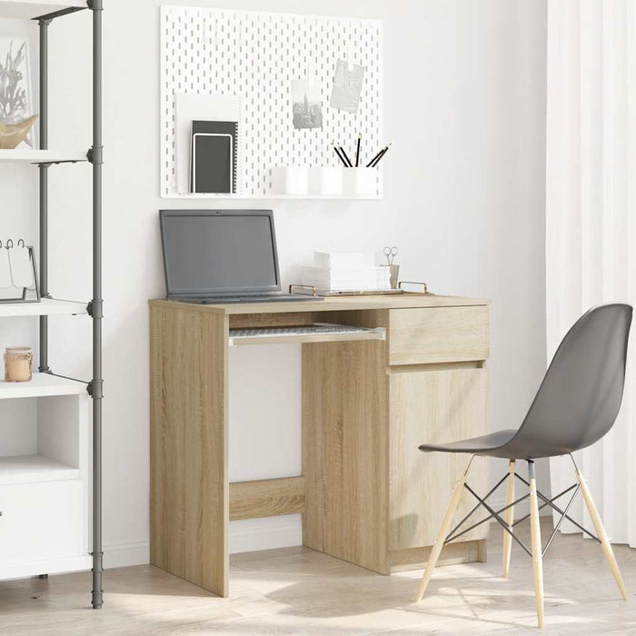 Birou Stejar Sonoma 86x49x76 cm Lemn prelucrat - WALTI WALTI