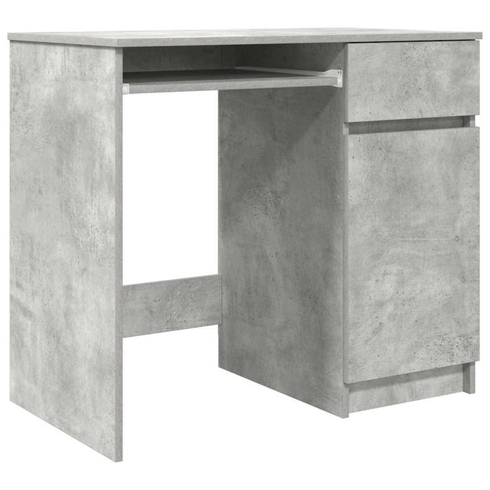 Birou Beton Gri 86x49x76 cm Lemn prelucrat - WALTI WALTI
