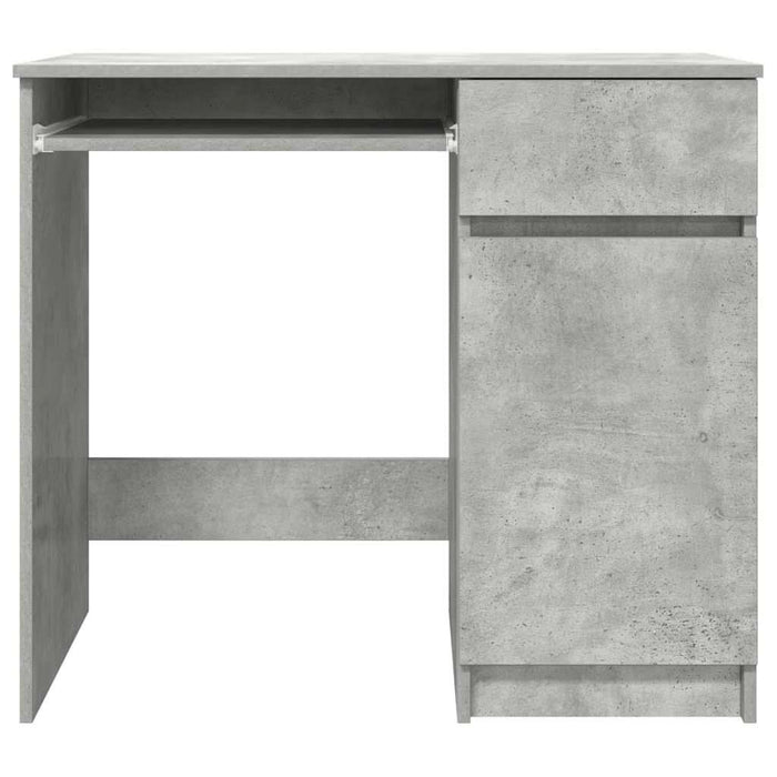 Birou Beton Gri 86x49x76 cm Lemn prelucrat - WALTI WALTI