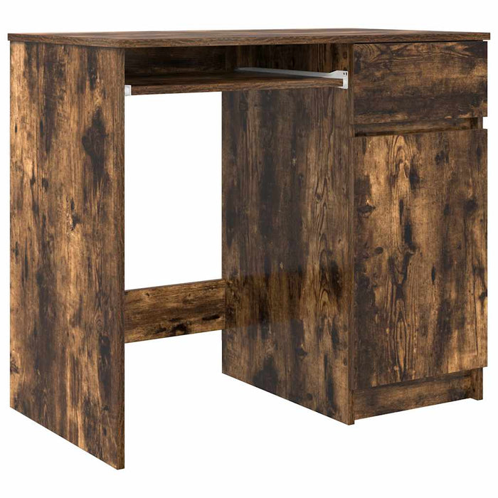 Birou Stejar afumat 86x49x76 cm Lemn prelucrat - WALTI WALTI