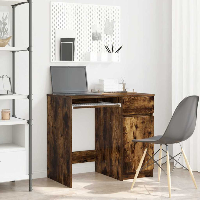 Birou Stejar afumat 86x49x76 cm Lemn prelucrat - WALTI WALTI
