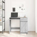 Birou Gri Sonoma 86x49x76 cm lemn prelucrat - WALTI WALTI