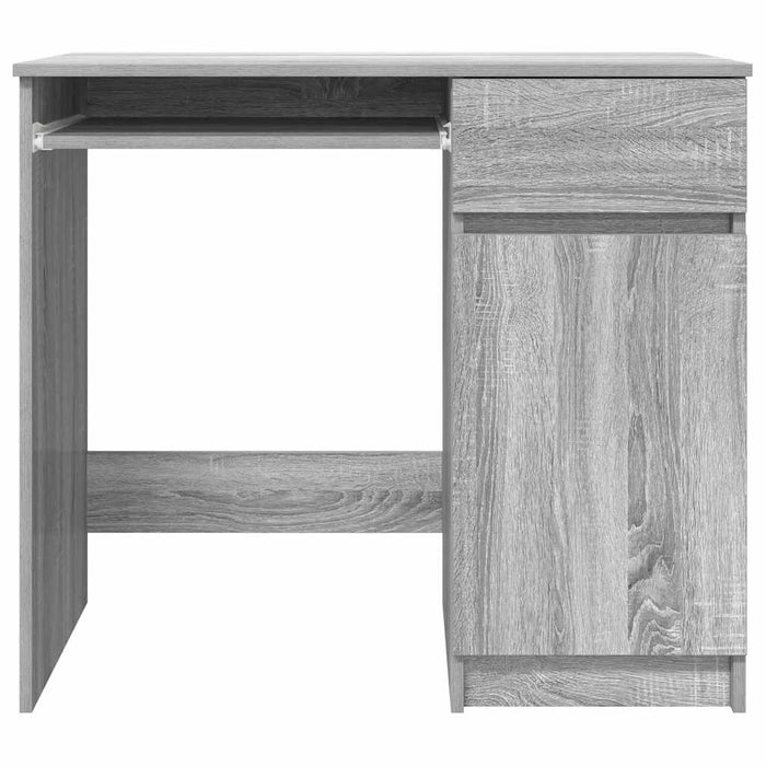 Birou Gri Sonoma 86x49x76 cm lemn prelucrat - WALTI WALTI