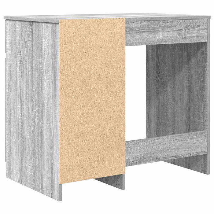 Birou Gri Sonoma 86x49x76 cm lemn prelucrat - WALTI WALTI