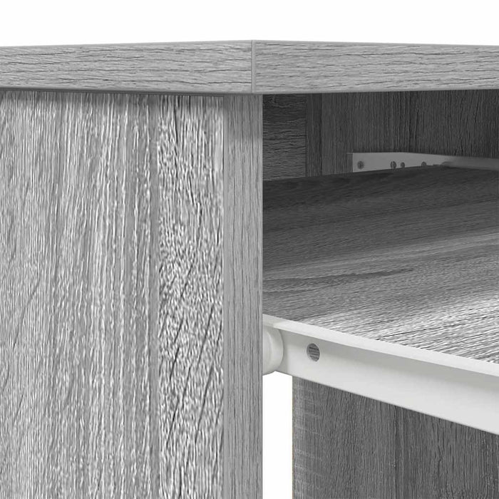 Birou Gri Sonoma 86x49x76 cm lemn prelucrat - WALTI WALTI