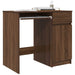 Birou Stejar maro 86x49x76 cm Lemn prelucrat - WALTI WALTI