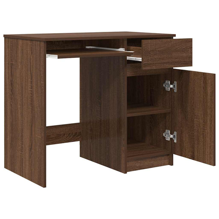 Birou Stejar maro 86x49x76 cm Lemn prelucrat - WALTI WALTI