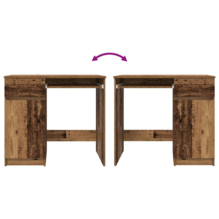 Birou lemn vechi 86x49x76 cm lemn prelucrat - WALTI WALTI