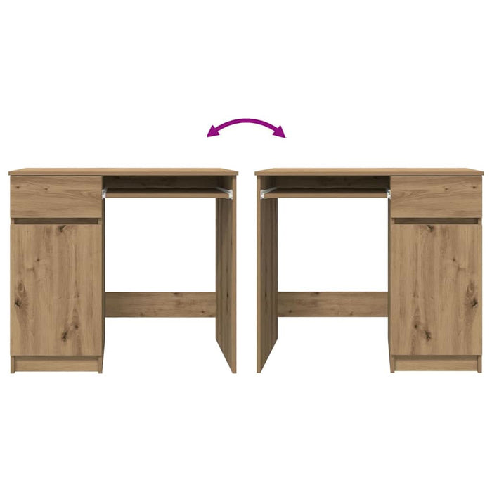 Birou Artisan Stejar 86x49x76 cm Lemn prelucrat - WALTI WALTI