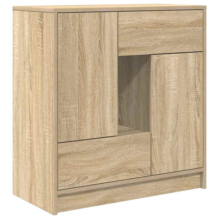 Bufetă cu sertare și uși Stejar Sonoma 70,5x34x74,5 cm - WALTI WALTI