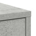 Bufetă cu sertare și uși Gri beton 70,5x34x74,5 cm - WALTI WALTI