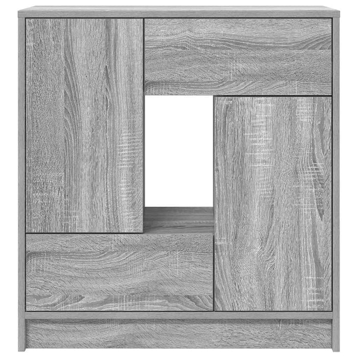 Bufetă cu sertare și uși Gri Sonoma 70,5x34x74,5 cm - WALTI WALTI