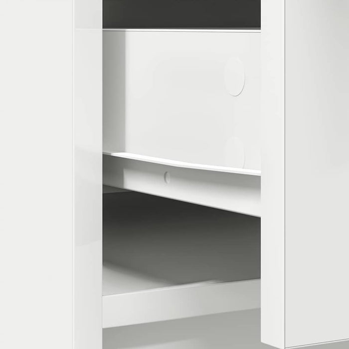 Bufetă cu sertare și uși alb 73x31x90 cm - WALTI WALTI
