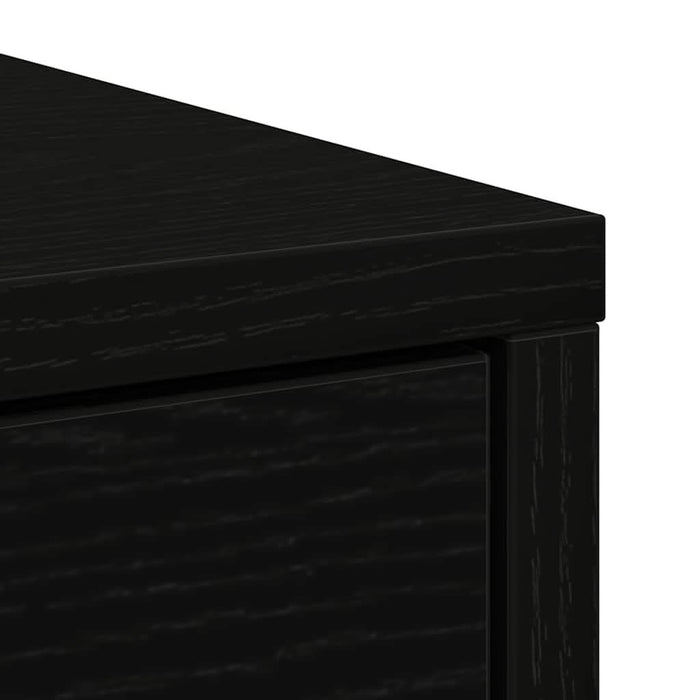 Bufetă cu sertare și uși Stejar negru 73x31x90 cm - WALTI WALTI
