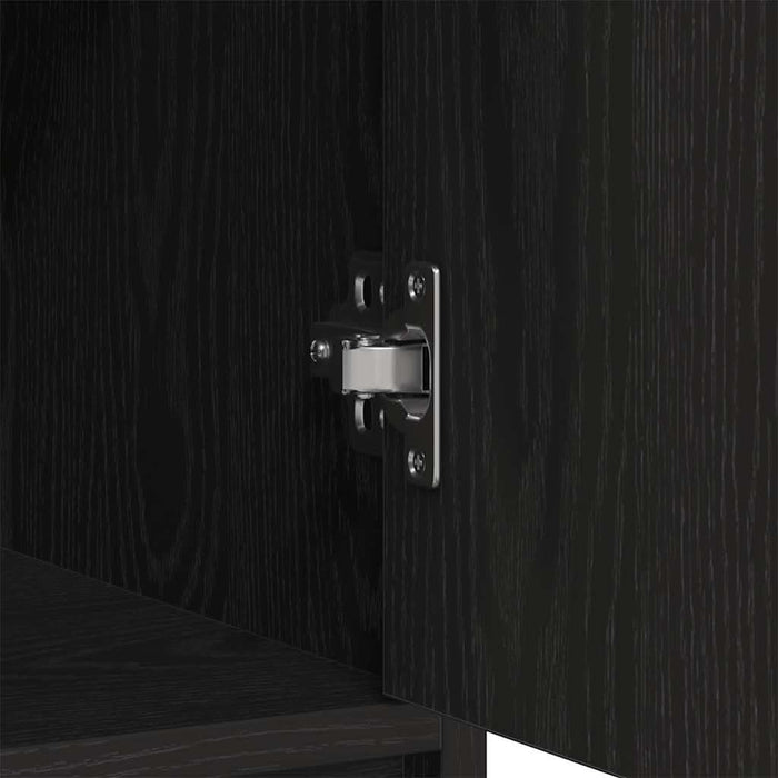 Bufetă cu sertare și uși Stejar negru 73x31x90 cm - WALTI WALTI