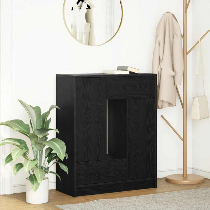Bufetă cu sertare și uși Stejar negru 73x31x90 cm - WALTI WALTI