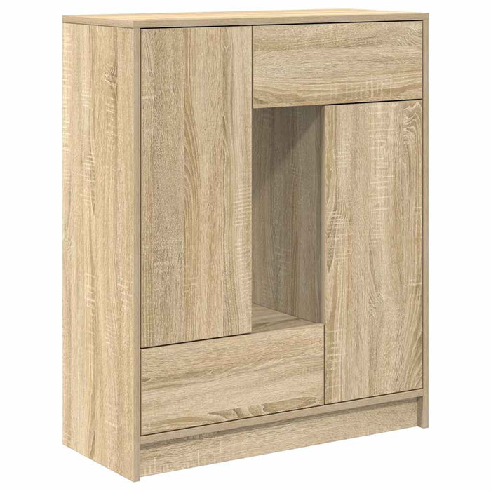 Bufetă cu sertare și uși Stejar Sonoma 73x31x90 cm - WALTI WALTI