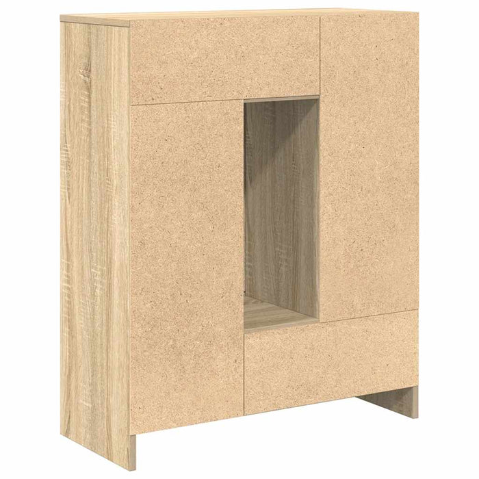 Bufetă cu sertare și uși Stejar Sonoma 73x31x90 cm - WALTI WALTI