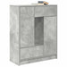 Bufetă cu sertare și uși Gri beton 73x31x90 cm - WALTI WALTI