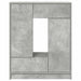 Bufetă cu sertare și uși Gri beton 73x31x90 cm - WALTI WALTI
