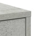 Bufetă cu sertare și uși Gri beton 73x31x90 cm - WALTI WALTI