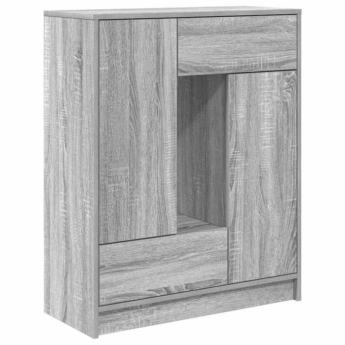 Bufetă cu sertare și uși Gri Sonoma 73x31x90 cm - WALTI WALTI