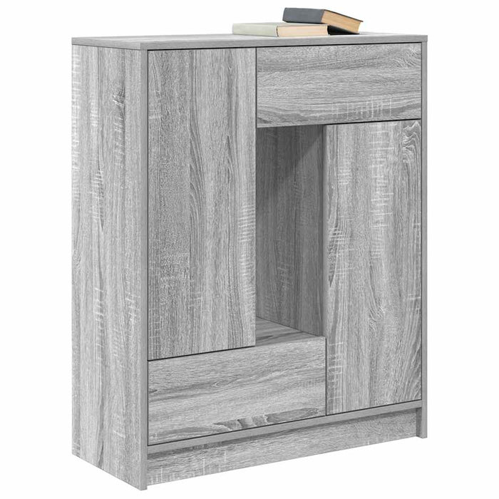 Bufetă cu sertare și uși Gri Sonoma 73x31x90 cm - WALTI WALTI