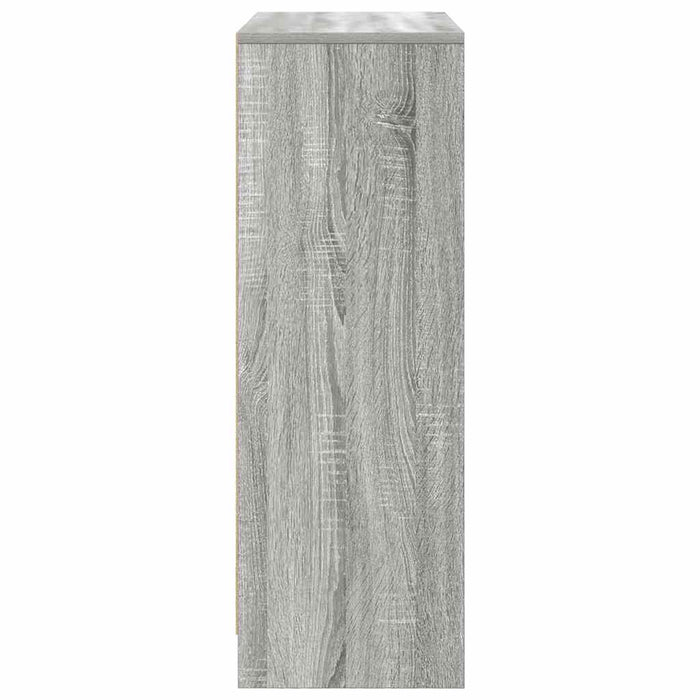 Bufetă cu sertare și uși Gri Sonoma 73x31x90 cm - WALTI WALTI