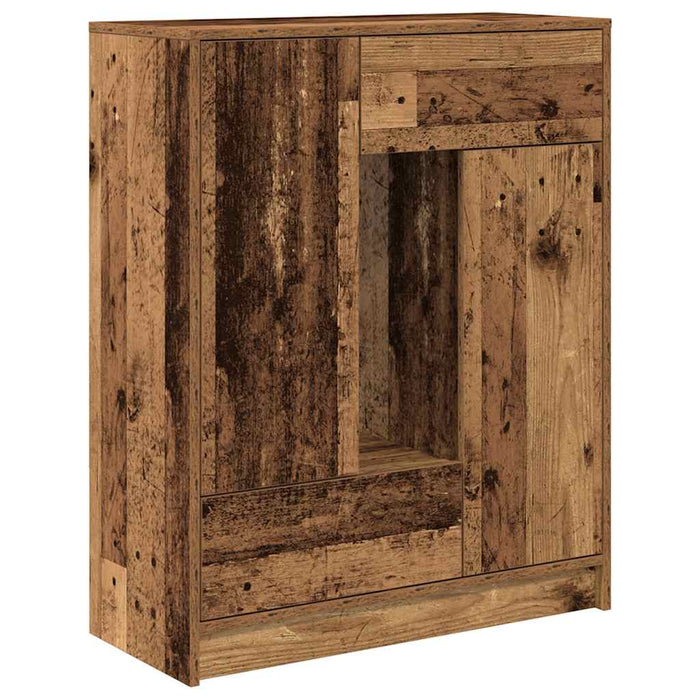 Bufetă cu sertare și uși Lemn vechi 73x31x90 cm - WALTI WALTI