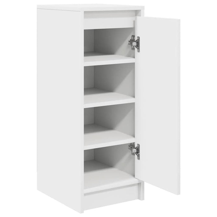 Dulap pentru încălțăminte alb 29,5x34x76 cm lemn prelucrat - WALTI WALTI