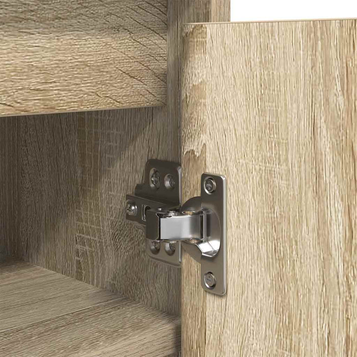 Dulap Pantofi Stejar Sonoma 29,5x34x76 cm Lemn prelucrat - WALTI WALTI