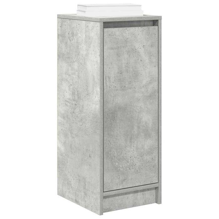 Dulap Pantofi Beton Gri 29,5x34x76 cm Lemn de prelucrat - WALTI WALTI