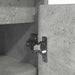 Dulap Pantofi Beton Gri 29,5x34x76 cm Lemn de prelucrat - WALTI WALTI
