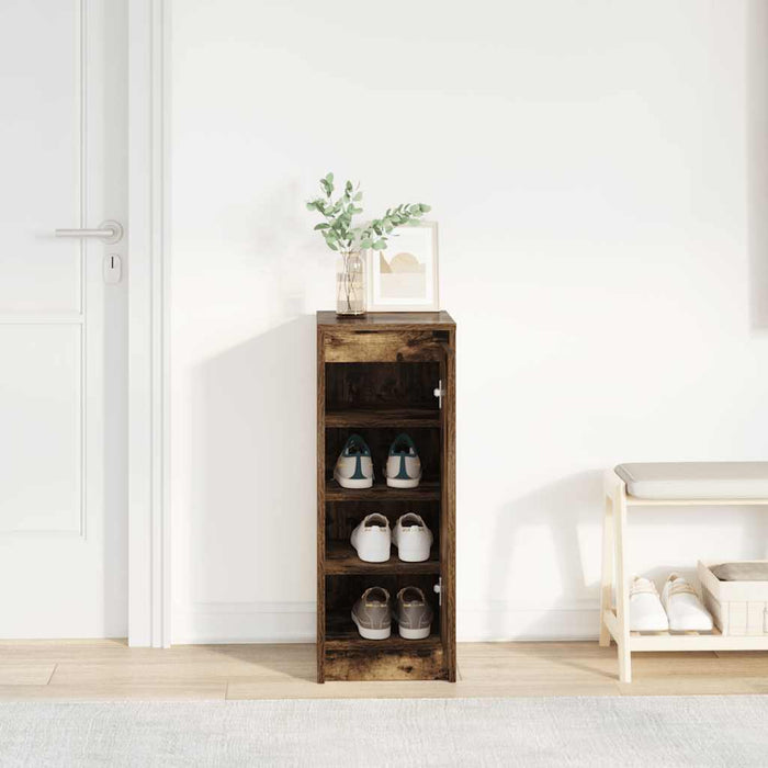 Dulap Pantofi stejar afumat 29,5x34x76 cm Lemn prelucrat - WALTI WALTI