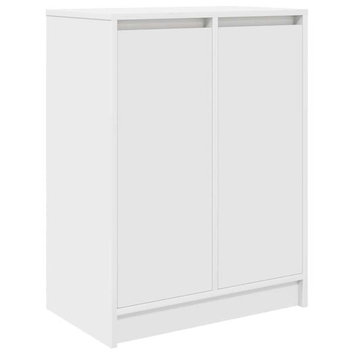 Dulap pentru încălțăminte alb 57x34x76 cm lemn prelucrat - WALTI WALTI