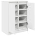 Dulap pentru încălțăminte alb 57x34x76 cm lemn prelucrat - WALTI WALTI