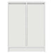 Dulap pentru încălțăminte alb 57x34x76 cm lemn prelucrat - WALTI WALTI