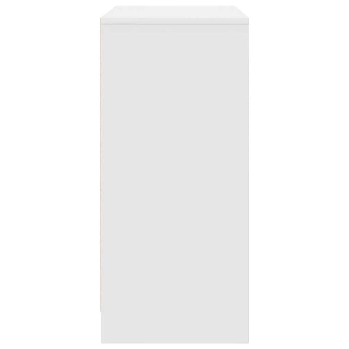 Dulap pentru încălțăminte alb 57x34x76 cm lemn prelucrat - WALTI WALTI