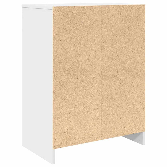 Dulap pentru încălțăminte alb 57x34x76 cm lemn prelucrat - WALTI WALTI