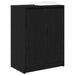 Dulap Pantofi Stejar Negru 57x34x76 cm Lemn prelucrat - WALTI WALTI