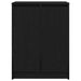 Dulap Pantofi Stejar Negru 57x34x76 cm Lemn prelucrat - WALTI WALTI