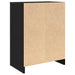 Dulap Pantofi Stejar Negru 57x34x76 cm Lemn prelucrat - WALTI WALTI