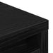 Dulap Pantofi Stejar Negru 57x34x76 cm Lemn prelucrat - WALTI WALTI