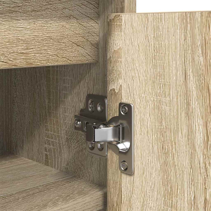 Dulap Pantofi Stejar Sonoma 57x34x76 cm Lemn prelucrat - WALTI WALTI