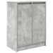 Dulap Pantofi Beton Gri 57x34x76 cm Lemn de prelucrat - WALTI WALTI