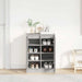 Dulap Pantofi Beton Gri 57x34x76 cm Lemn de prelucrat - WALTI WALTI