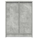 Dulap Pantofi Beton Gri 57x34x76 cm Lemn de prelucrat - WALTI WALTI