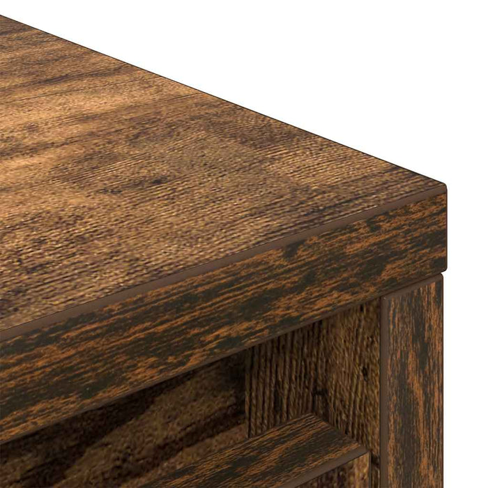 Dulap Pantofi Stejar Afumat 57x34x76 cm Lemn prelucrat - WALTI WALTI